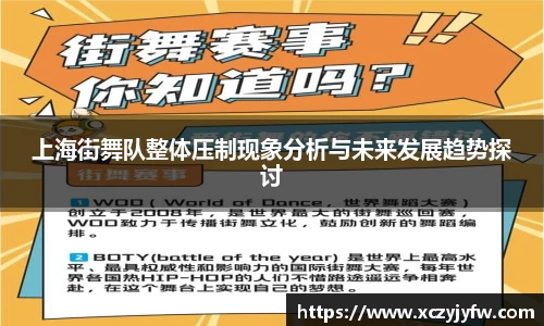 上海街舞队整体压制现象分析与未来发展趋势探讨