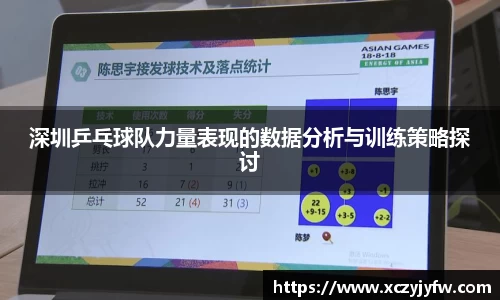 深圳乒乓球队力量表现的数据分析与训练策略探讨